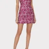 floral_jacquard_mini_dres_1-2.webp Guest Of Dresses-MILLY Floral Jacquard Mini Dress Pink