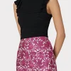Skirts-MILLY Floral Jacquard Skirt Pink