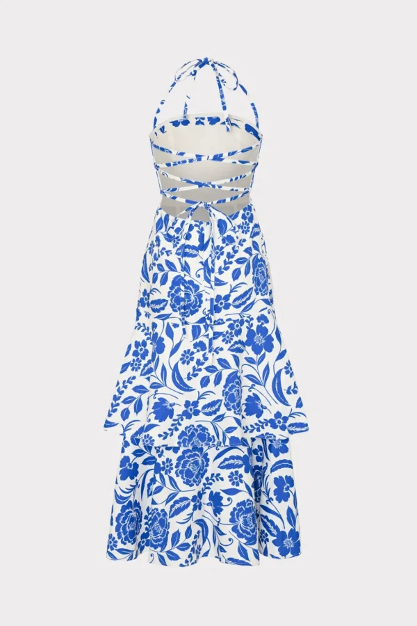 flowers_of_spain_linen_ma_3-2.webp Guest Of Dresses-MILLY Flowers Of Spain Linen Maxi Dress Blue/White