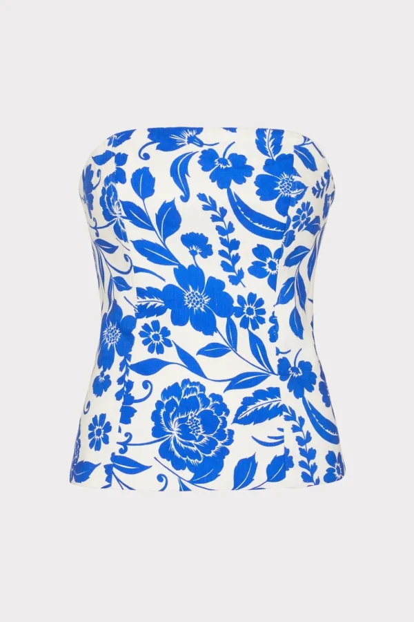 flowers_of_spain_linen_to_0-2.webp Tops-MILLY Flowers Of Spain Linen Top Blue/White