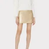 Jumpsuits & Rompers-MILLY Fringe Sleeve Crewneck Sweater Ecru