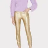 Sweaters & Knits-MILLY Fringe Sleeve Crewneck Sweater Lilac