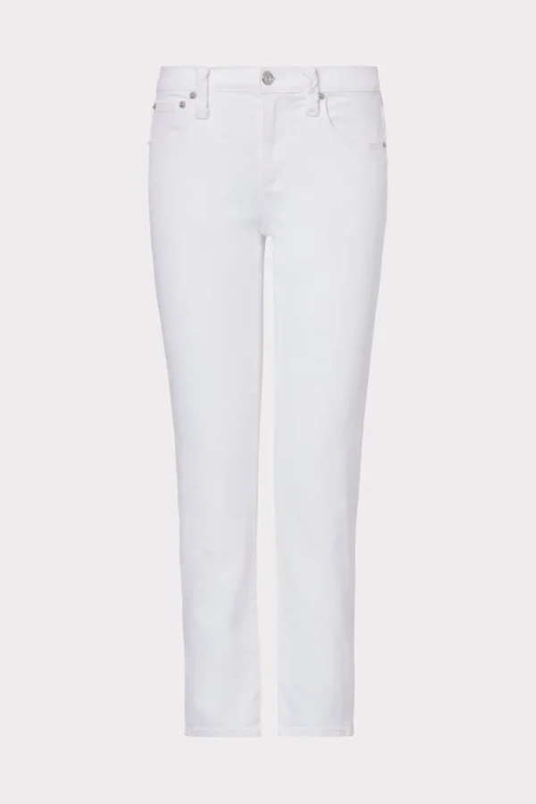 Pants-MILLY Gale Skinny Jeans White