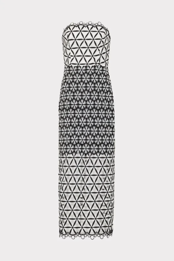geo_star_lace_dress_0-1.webp Guest Of Dresses-MILLY Geo Star Lace Dress Black/White