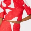 grand_foliage_modern_mini_2.webp Jumpsuits & Rompers-MILLY Grand Foliage Modern Mini Skirt Red/White