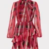 hadlee_prep_plaid_dress_0.webp Day Dresses-MILLY Hadlee Prep Plaid Dress Red Multi