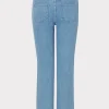 Pants-MILLY Hali Crystal Embellished Jeans Light Wash