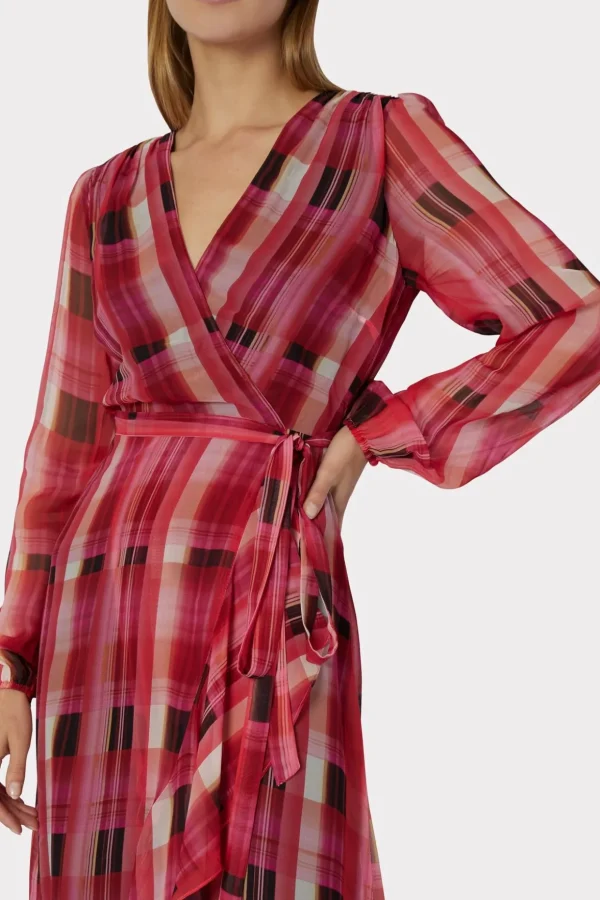 halley_prep_plaid_dress_2-1.webp Day Dresses-MILLY Halley Prep Plaid Dress Red Multi