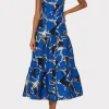 hayden_butterfly_jacquard_1.webp Jumpsuits & Rompers-MILLY Hayden Butterfly Jacquard Dress Blue Multi