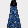 hayden_butterfly_jacquard_3.webp Jumpsuits & Rompers-MILLY Hayden Butterfly Jacquard Dress Blue Multi