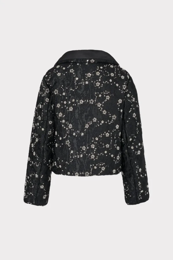 hayes_cropped_beaded_puff_3.webp Coats & Jackets-MILLY Hayes Cropped Beaded Puffer Black