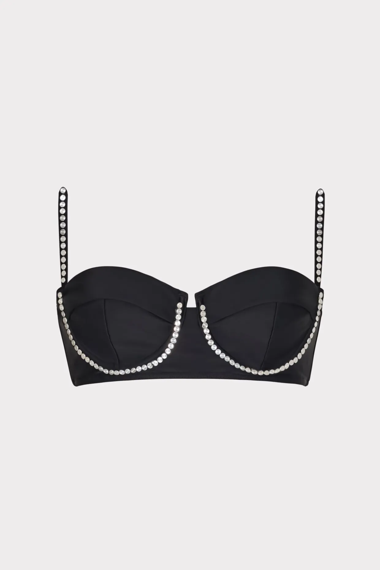 heat_set_embellishment_bi_0-1.webp Jumpsuits & Rompers-MILLY Heat Set Embellishment Bikini Top Black