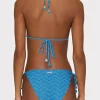 Jumpsuits & Rompers-MILLY Jacquard String Bikini Bottom Blue Multi