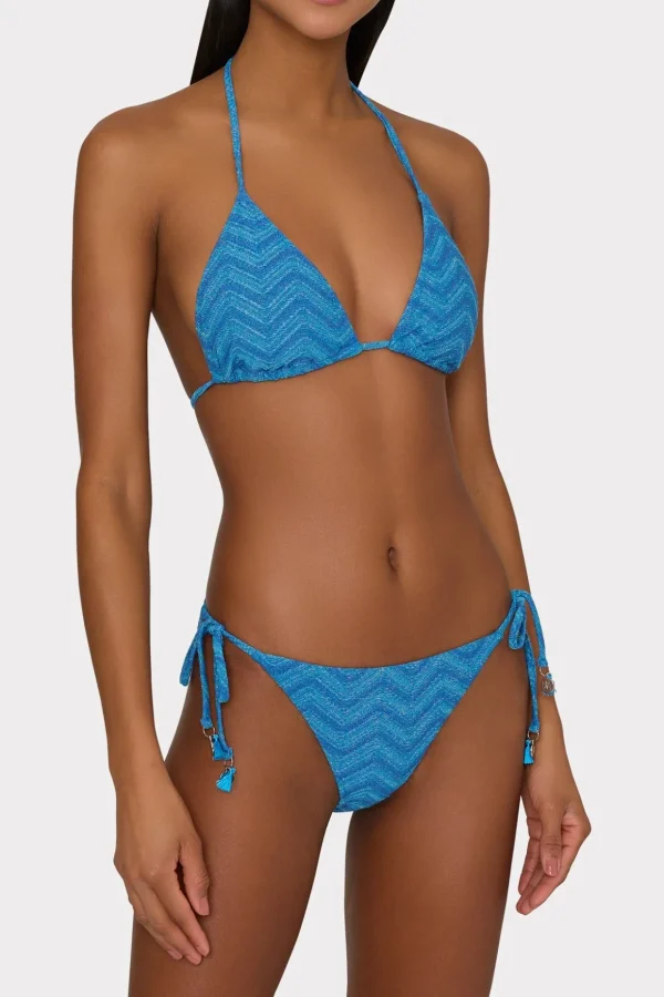 jacquard_string_bikini_to_1.webp Jumpsuits & Rompers-MILLY Jacquard String Bikini Top Blue Multi