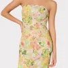 Jumpsuits & Rompers-MILLY Kait Botanical Petals Sequins Dress Green Multi