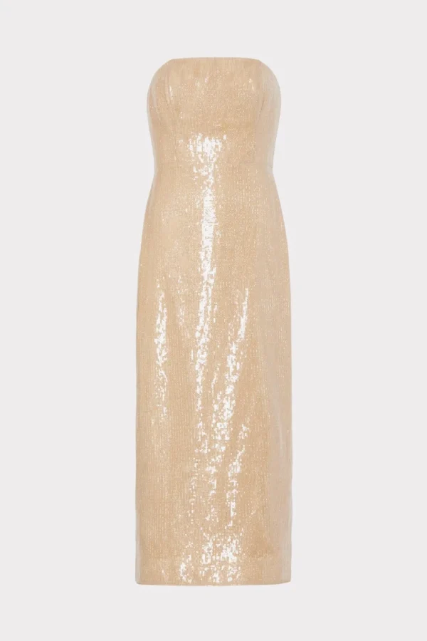 kait_sequin_dress_0.webp Jumpsuits & Rompers-MILLY Kait Sequin Dress Gold