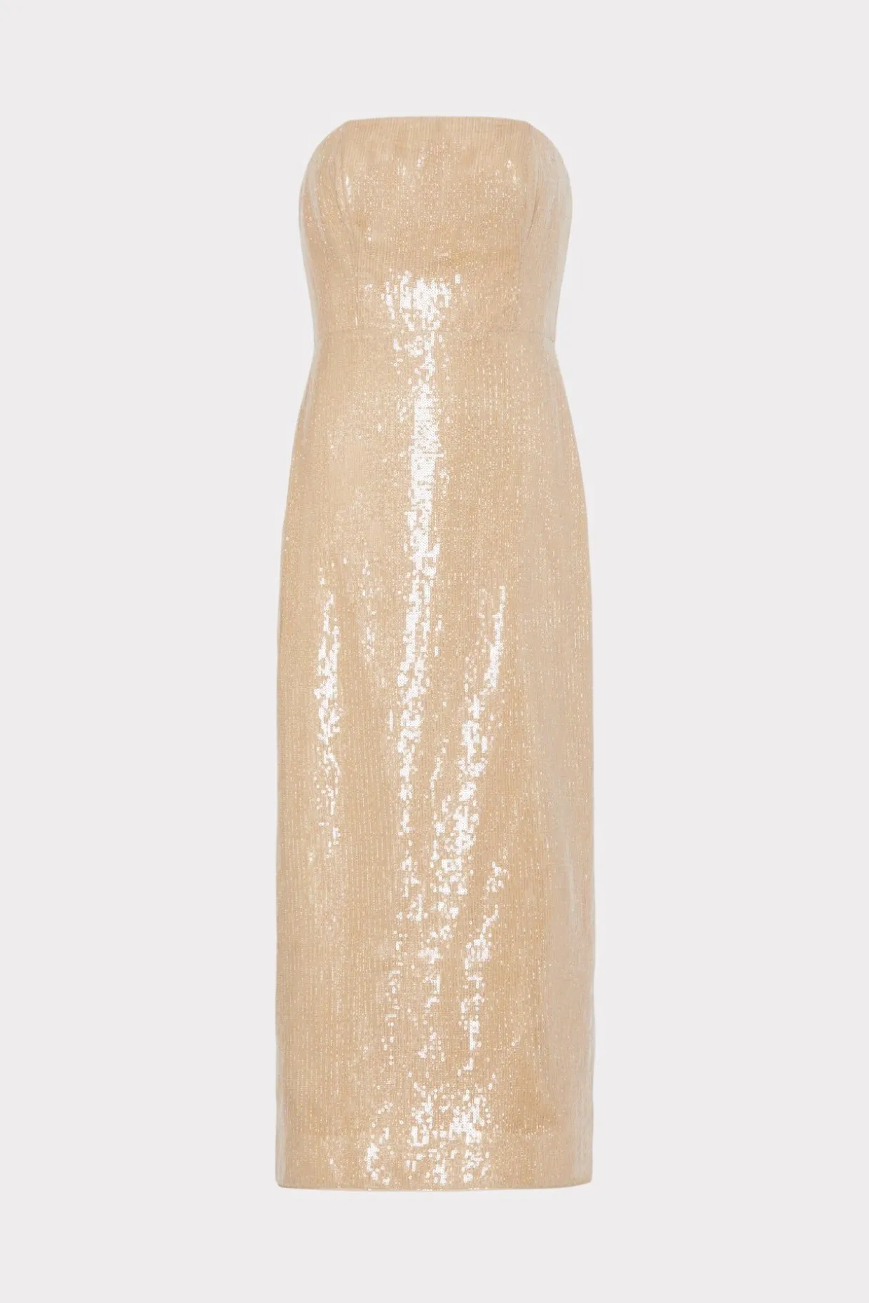 Jumpsuits & Rompers-MILLY Kait Sequin Dress Gold