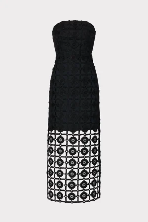 kait_tile_lace_dress_0-6.webp Little Black Dresses-MILLY Kait Tile Lace Dress Black