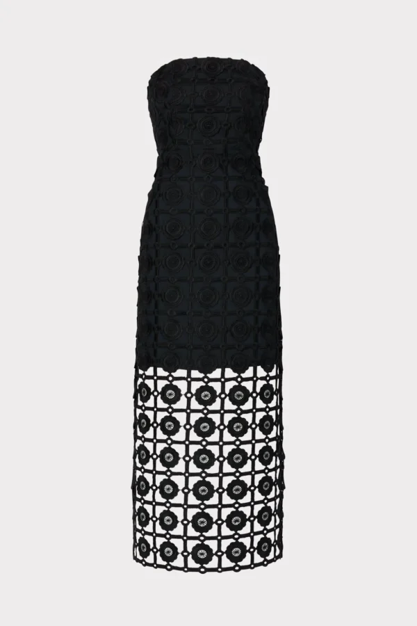 kait_tile_lace_dress_0-6.webp Little Black Dresses-MILLY Kait Tile Lace Dress Black
