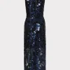 kinsley_floral_sequins_dr_2.webp Jumpsuits & Rompers-MILLY Kinsley Floral Sequins Dress Navy