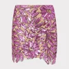 kristina_floral_garden_se_0.webp Skirts-MILLY Kristina Floral Garden Sequins Skirt Pink Multi