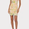 kyla_botanical_petals_seq_1-1.webp Guest Of Dresses-MILLY Kyla Botanical Petals Sequins Dress Green Multi