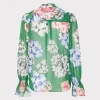 lacey_petals_in_bloom_blo_4-2.webp Tops-MILLY Lacey Petals In Bloom Blouse Green Multi