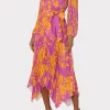 liora_marigold_aroma_plea_1-1.webp Maxi Dresses-MILLY Liora Marigold Aroma Pleated Dress Multi
