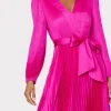 liora_satin_pleated_dress_2-1.webp Maxi Dresses-MILLY Liora Satin Pleated Dress Fuchsia
