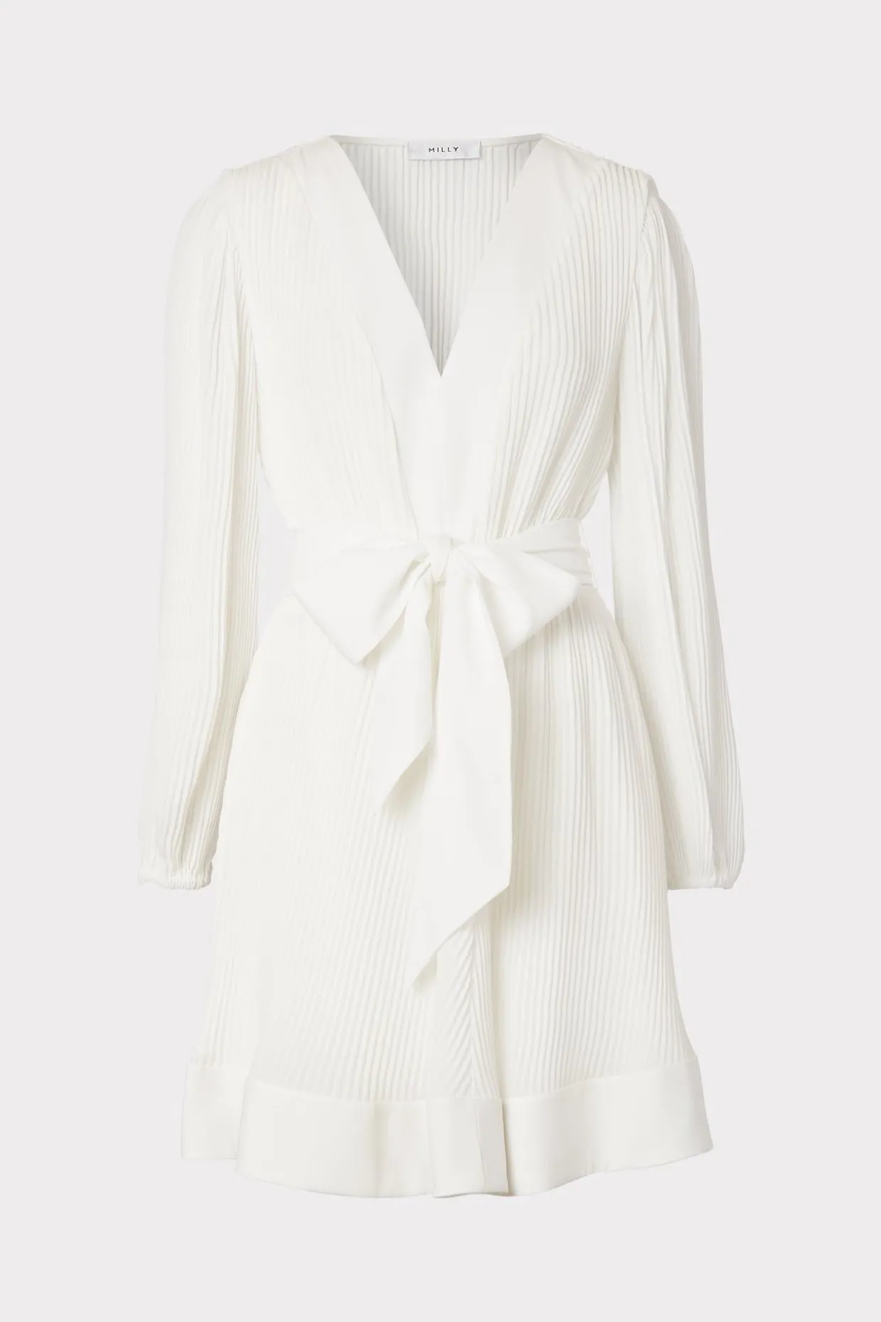 liv_pleated_dress_0-1.webp Jumpsuits & Rompers-MILLY Liv Pleated Dress White