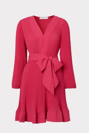 liv_pleated_dress_0-11.webp Cocktail Dresses-MILLY Liv Pleated Dress Milly Pink