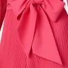 liv_pleated_dress_2-13.webp Mini Dresses-MILLY Liv Pleated Dress Milly Pink
