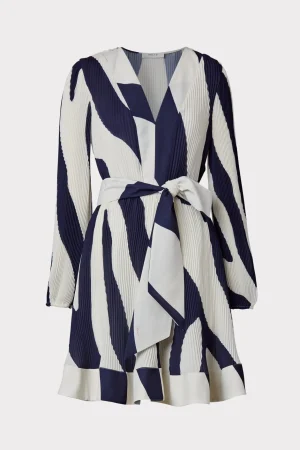 liv_zebra_print_dress_0-3.webp Mini Dresses-MILLY Liv Zebra Print Dress Navy/Ecru