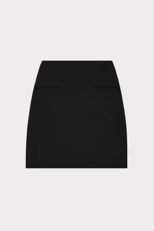 lizzy_cady_mini_skirt_0-11.webp Matching Sets-MILLY Lizzy Cady Mini Skirt Black