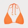 lori_textured_triangle_bi_0-1.webp Bikinis-MILLY Lori Textured Triangle Bikini Top Neon Orange