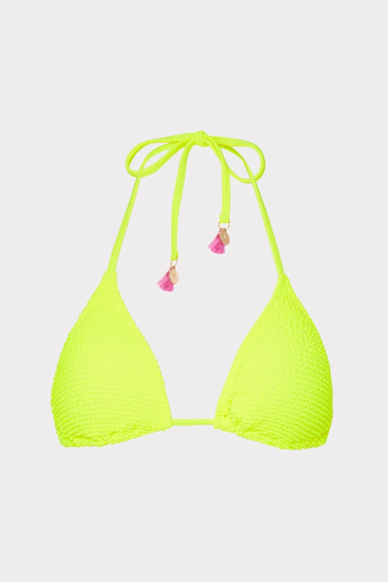 lori_textured_triangle_bi_0.webp Bikinis-MILLY Lori Textured Triangle Bikini Top Yellow