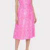 Jumpsuits & Rompers-MILLY Lurex Jacquard Spaghetti Strap Cover-Up Pink