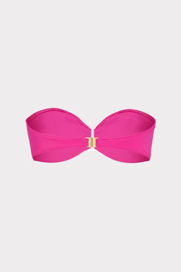 margot_bandeau_top_2-2.webp Jumpsuits & Rompers-MILLY Margot Bandeau Top Hot Pink