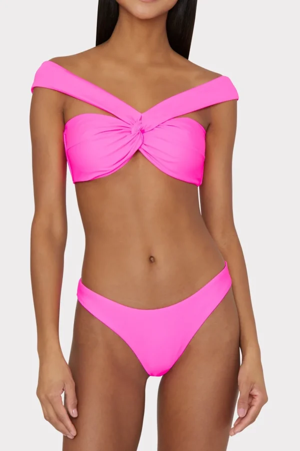 margot_bikini_bottom_1-4.webp Jumpsuits & Rompers-MILLY Margot Bikini Bottom Neon Pink