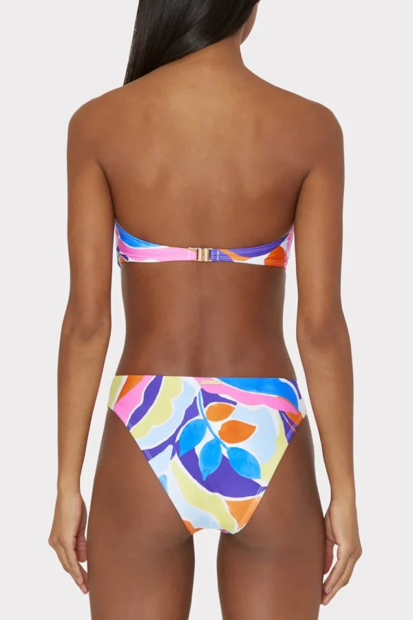 Bikinis-MILLY Margot Bikini Bottom Blue Multi