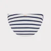 Jumpsuits & Rompers-MILLY Margot Nautical Stripe Bikini Bottom Navy/White