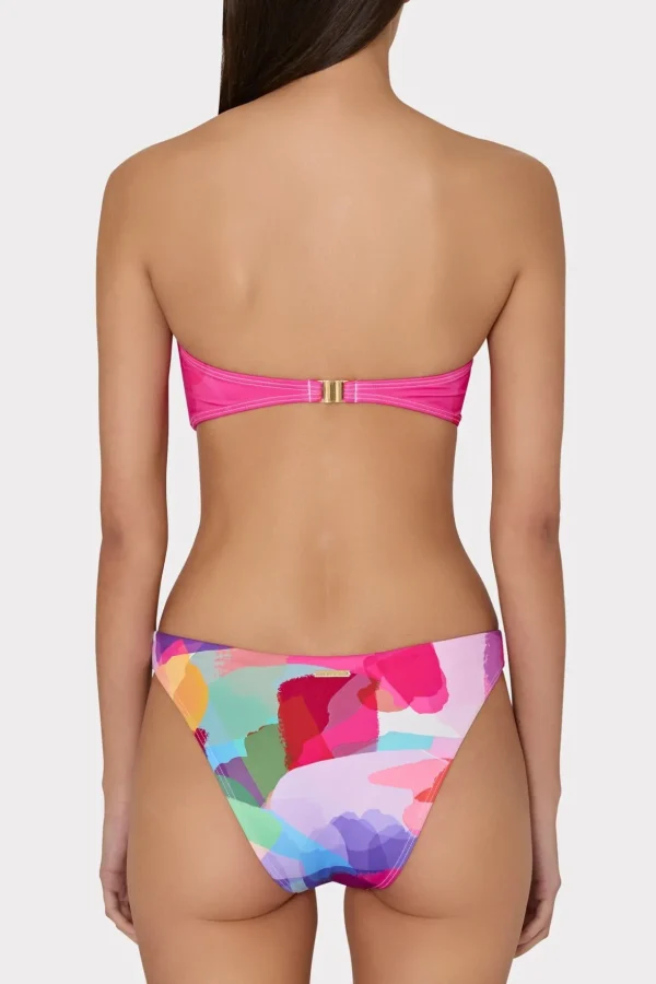 Jumpsuits & Rompers-MILLY Margot Rainbow Waterfall Bikini Bottom Multi
