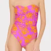 marigold_aroma_ruched_one_0.webp One Piece Swimsuits-MILLY Marigold Aroma Ruched One Piece Pink Multi