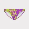 marigold_aroma_ruched_sid_0-1.webp Jumpsuits & Rompers-MILLY Marigold Aroma Ruched Sides Bikini Bottom Purple Multi