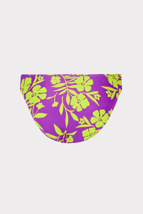 marigold_aroma_ruched_sid_2-1.webp Jumpsuits & Rompers-MILLY Marigold Aroma Ruched Sides Bikini Bottom Purple Multi