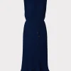 melina_solid_pleated_dres_0-1.webp Jumpsuits & Rompers-MILLY Melina Solid Pleated Dress Navy
