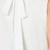 melina_solid_pleated_dres_2-10.webp White Dresses-MILLY Melina Solid Pleated Dress White