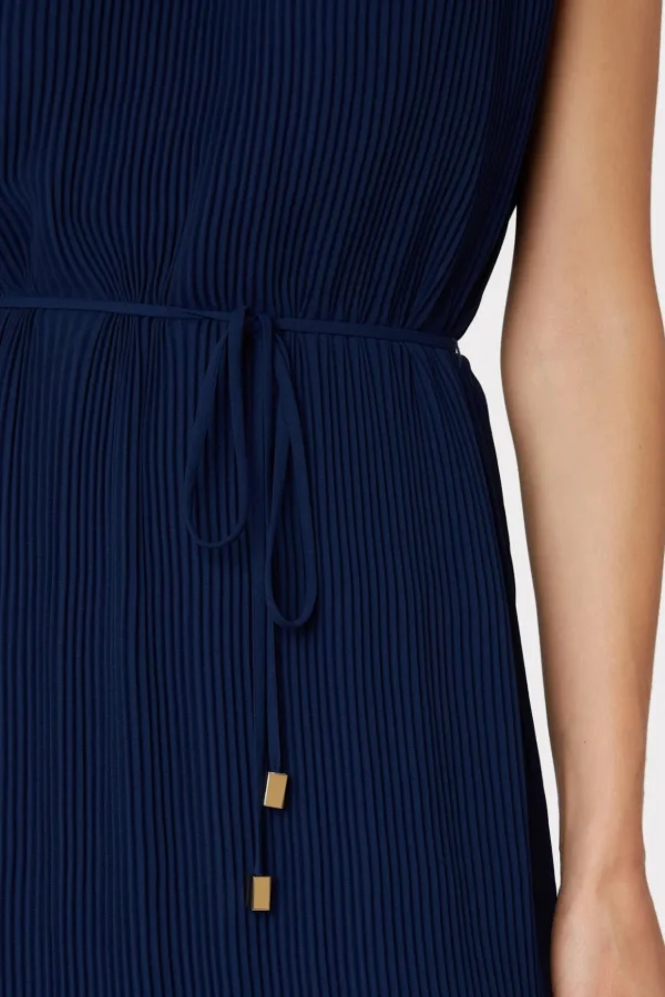 melina_solid_pleated_dres_2-12.webp Maxi Dresses-MILLY Melina Solid Pleated Dress Navy