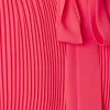 melina_solid_pleated_dres_2-4.webp Day Dresses-MILLY Melina Solid Pleated Dress Milly Pink