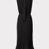melina_solid_pleated_dres_3-13.webp Maxi Dresses-MILLY Melina Solid Pleated Dress Black